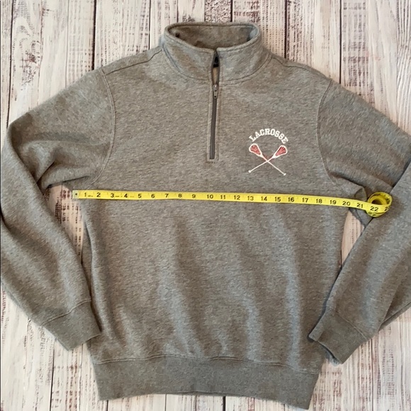 Sport-Tek Quater Zip Lacrosse Sweatshirt - Picture 6 of 9